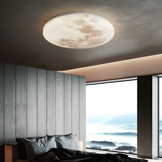 LED Acrylic Flush Mount Ceiling Light Modern Slim Design | Zeylra