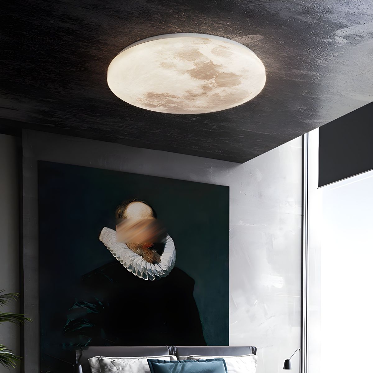 LED Acrylic Flush Mount Ceiling Light Modern Slim Design | Zeylra