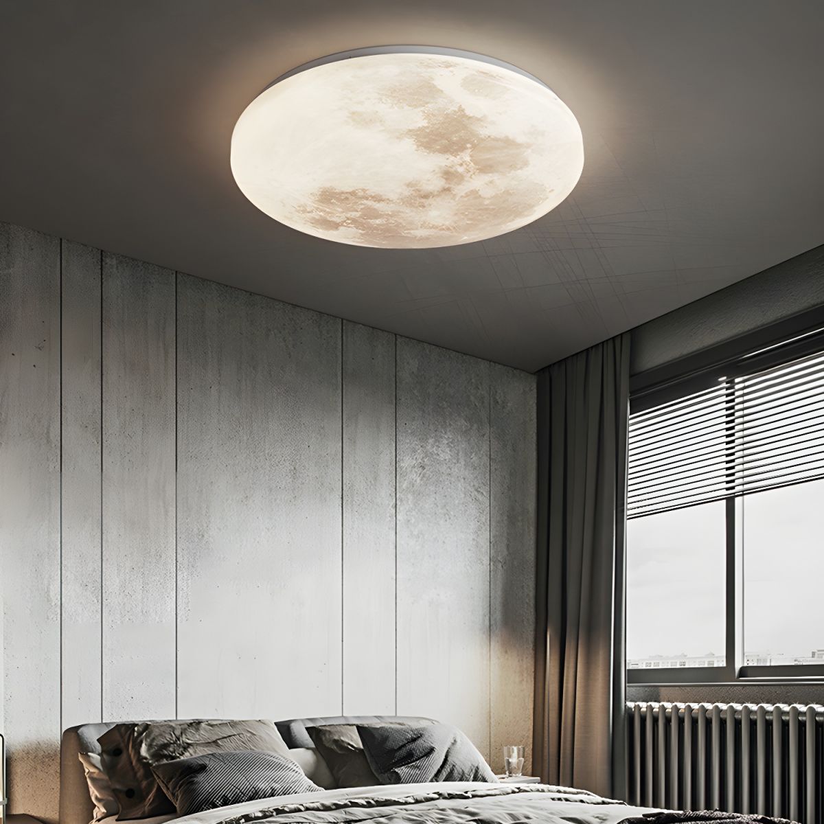 LED Acrylic Flush Mount Ceiling Light Modern Slim Design | Zeylra