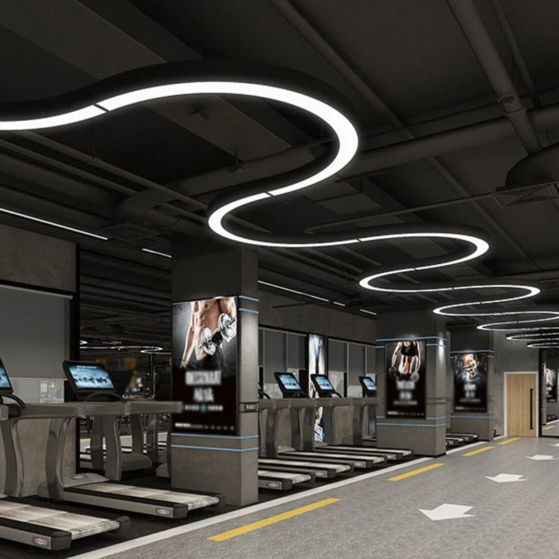 LED Arc Ceiling Light Modern Contemporary Design | Ercivo