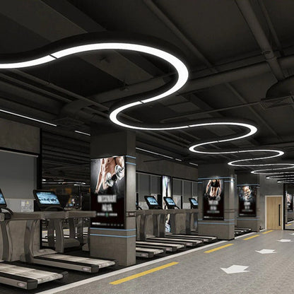 LED Arc Ceiling Light Modern Contemporary Design | Ercivo