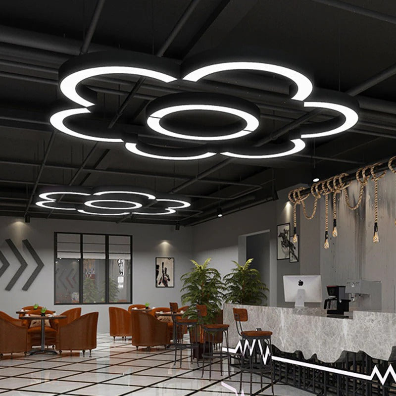 LED Arc Ceiling Light Modern Contemporary Design | Ercivo
