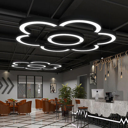 LED Arc Ceiling Light Modern Contemporary Design | Ercivo