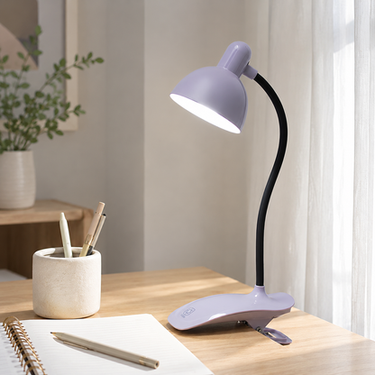LED Flexible Gooseneck Clamp Lamp Modern Design | Norviko