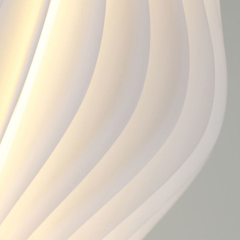 LED Floor Lamp with Pleated Shade for Modern Interior | Velora