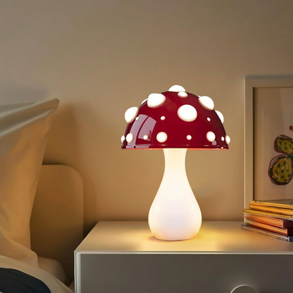 LED Mushroom Table Lamp with Warm White Light | Zanvexa