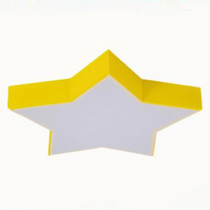 LED Star Ceiling Light Acrylic Flush Mount Kids Room | Lumevia