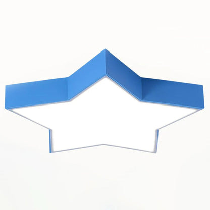 LED Star Ceiling Light Acrylic Flush Mount Kids Room | Lumevia