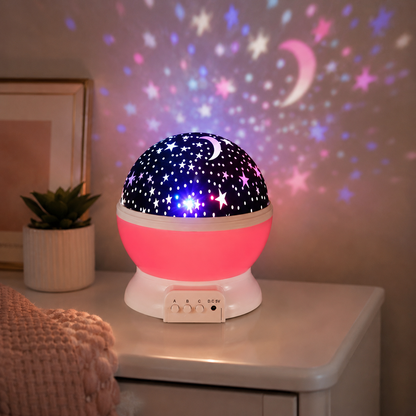 LED Starry Sky Projection Table Lamp for Ambient Light | Zanthera