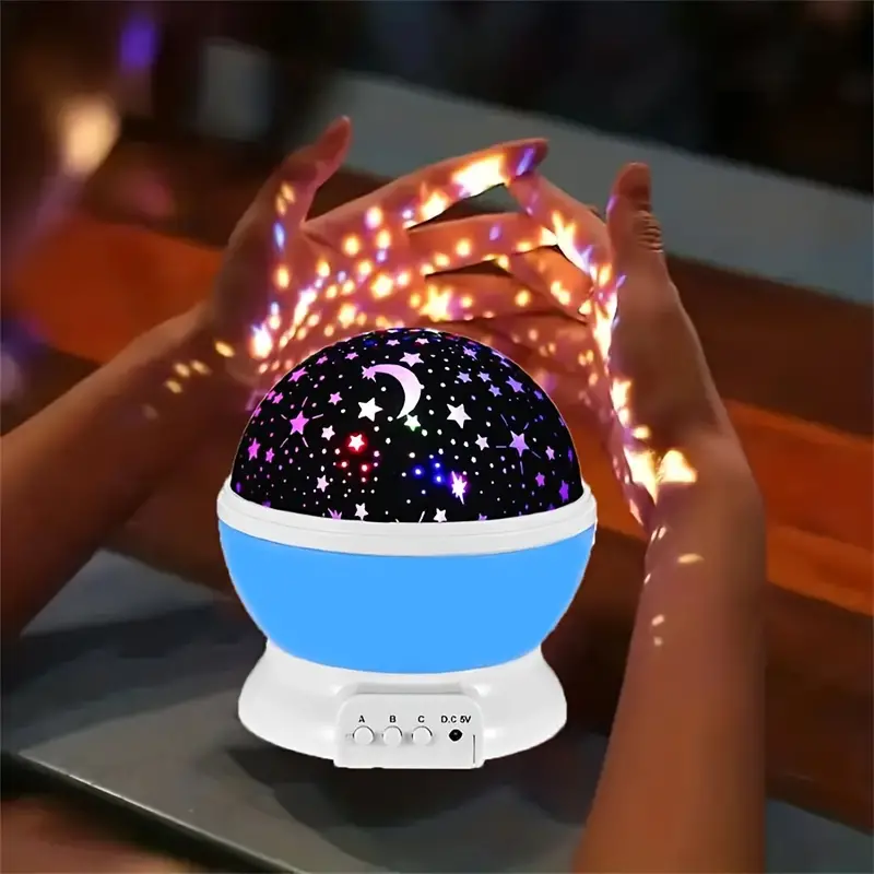 LED Starry Sky Projection Table Lamp for Ambient Light | Zanthera