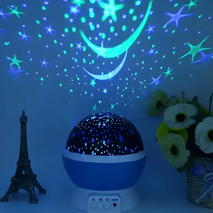 LED Starry Sky Projection Table Lamp for Ambient Light | Zanthera