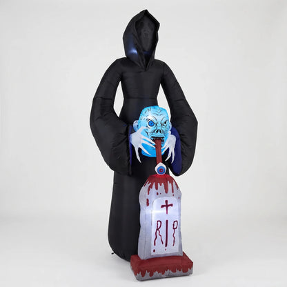 Large Grim Reaper Halloween Inflatable Outdoor Decoration