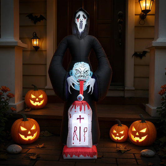 Large Grim Reaper Halloween Inflatable Outdoor Decoration