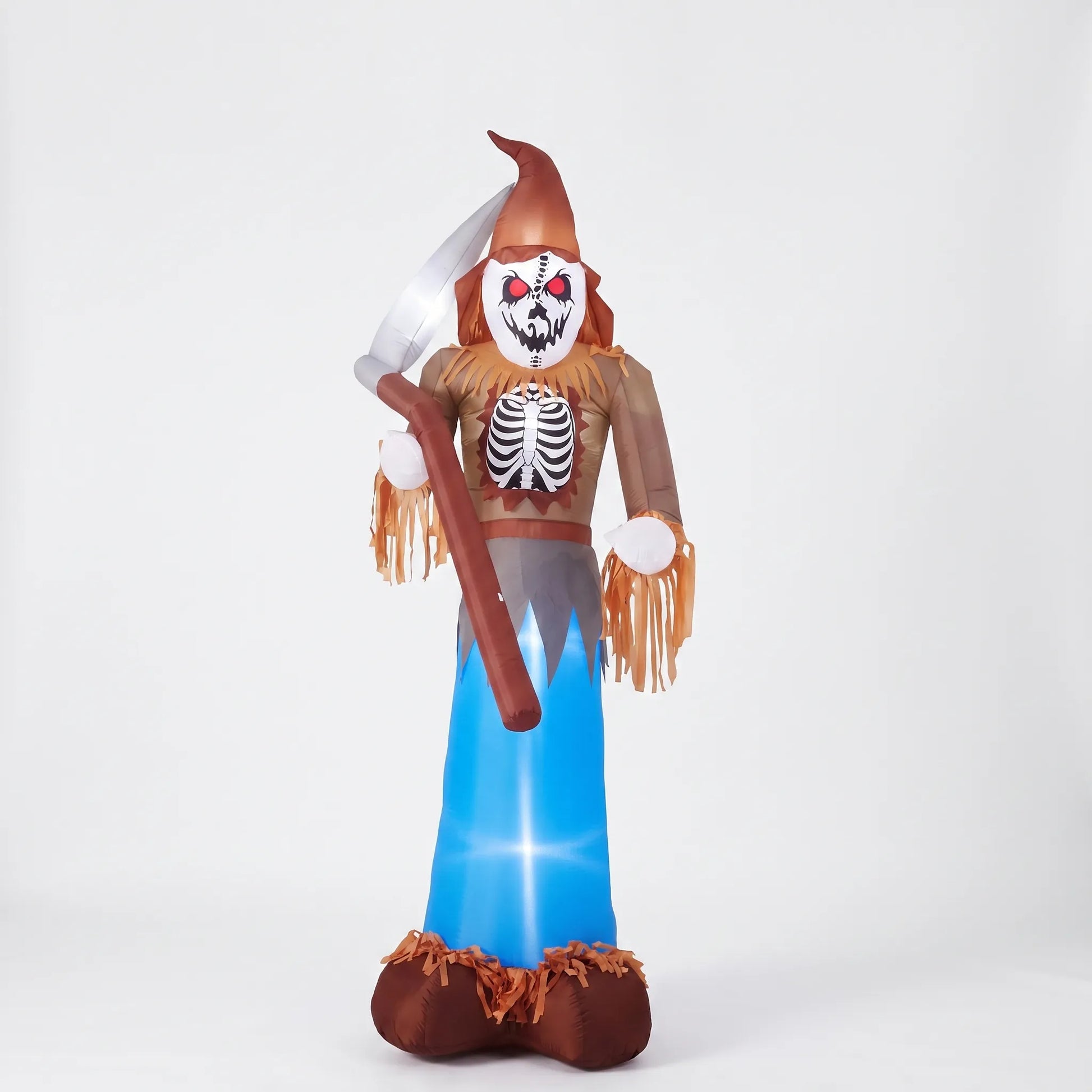 Large Grim Reaper Scarecrow Halloween Inflatable Decoration