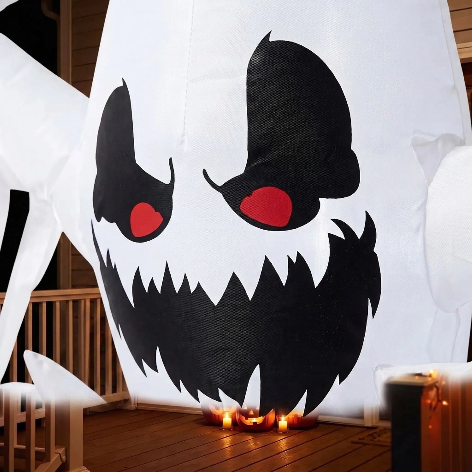 Large Inflatable Halloween Ghost Window Decoration