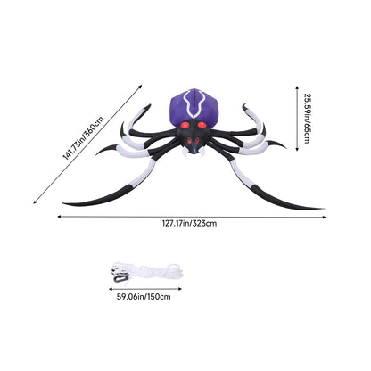 Large Outdoor Halloween Inflatable Spider
