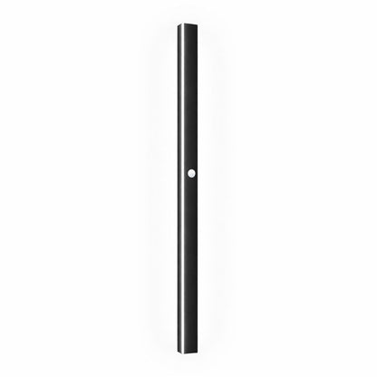 Linear Black LED Outdoor Garden Wall Light Fixture | Wallora
