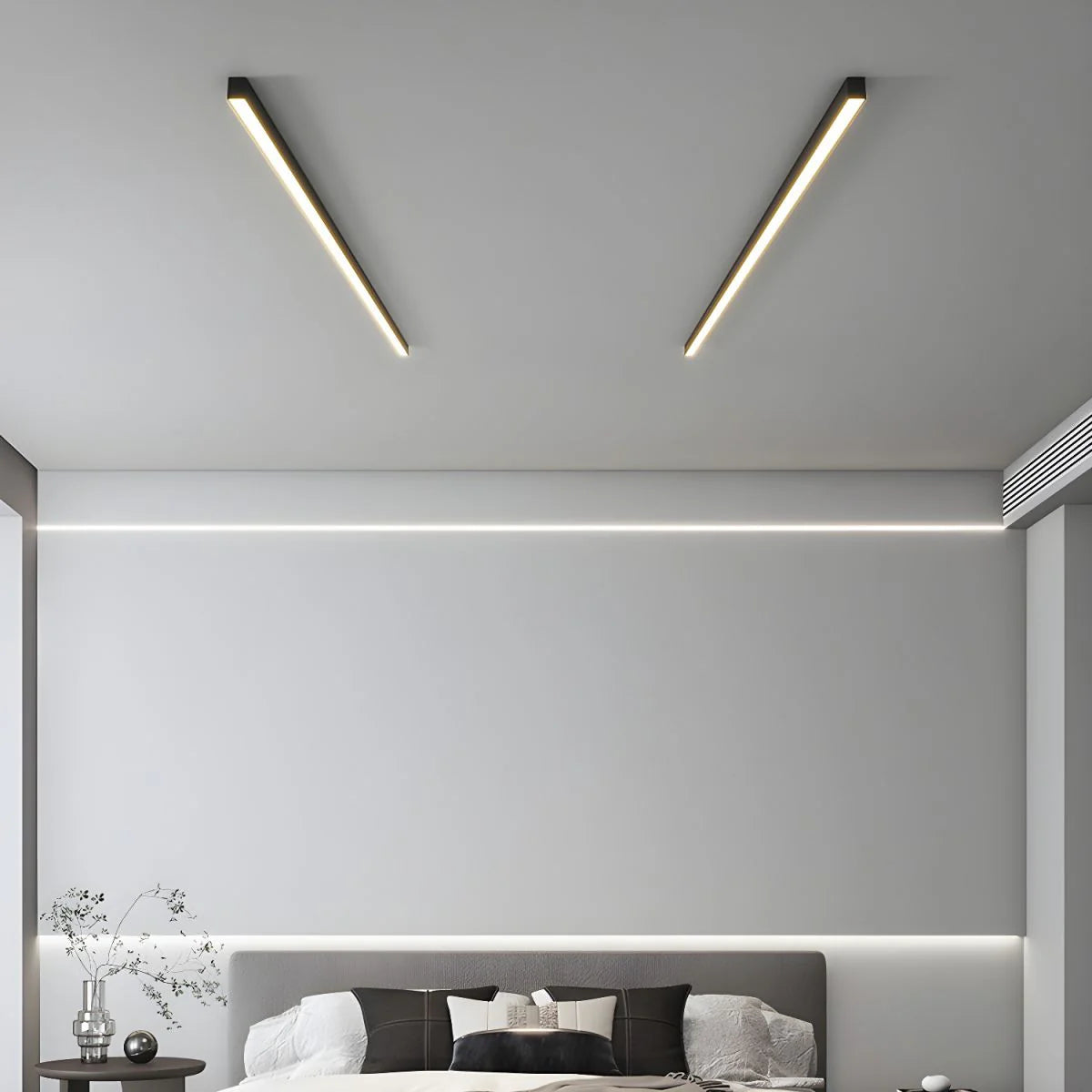 Linear LED Ceiling Light Minimal Modern Design | Ulvico