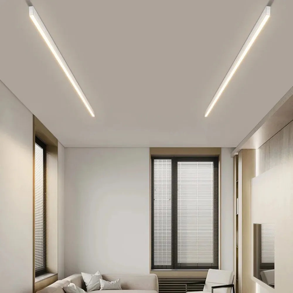 Linear LED Ceiling Light Minimal Modern Design | Ulvico