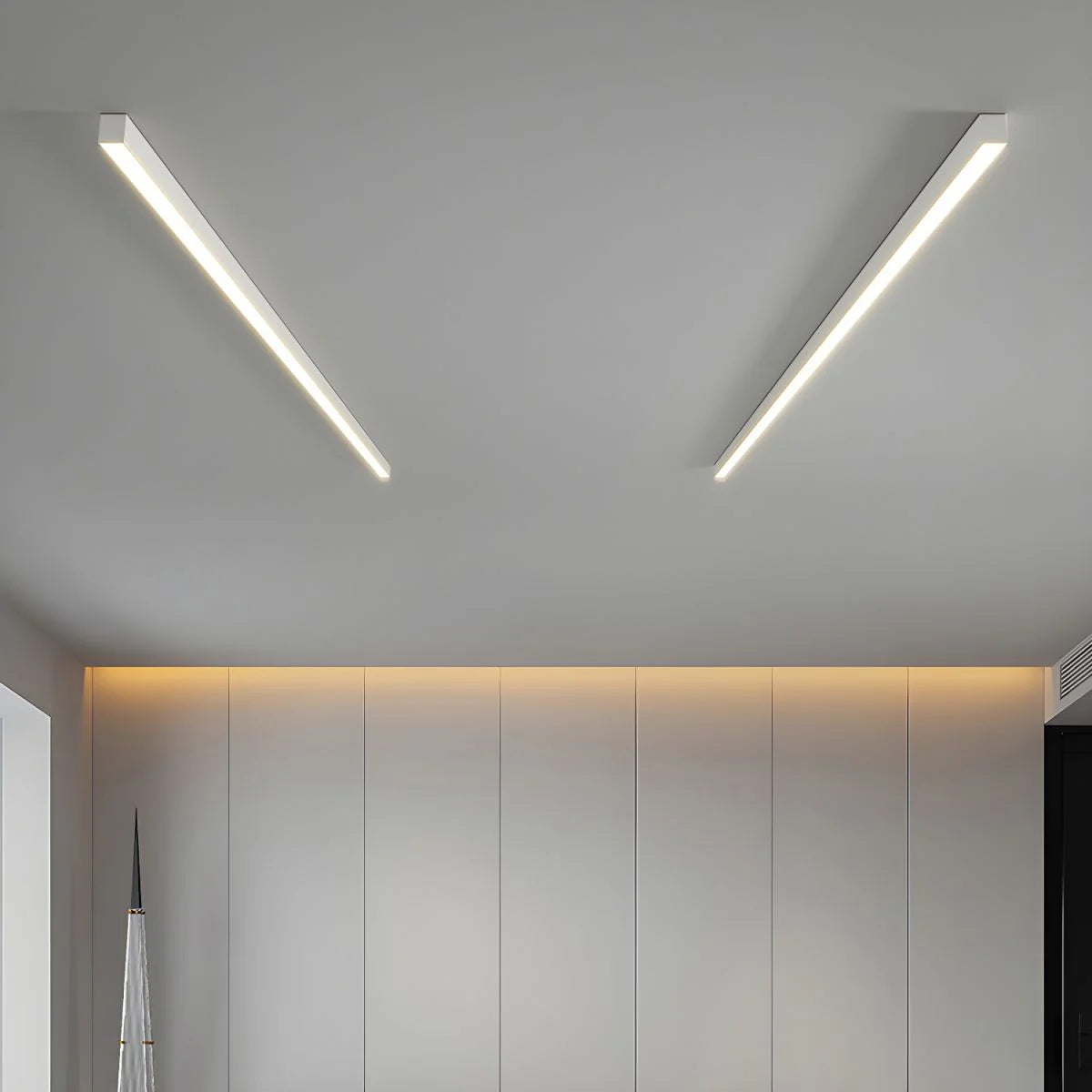 Linear LED Ceiling Light Minimal Modern Design | Ulvico