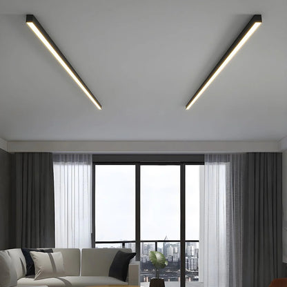 Linear LED Ceiling Light Minimal Modern Design | Ulvico