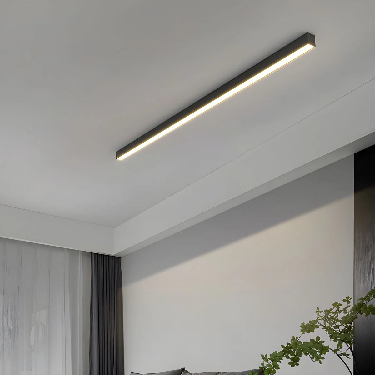 Linear LED Ceiling Light Minimal Modern Design | Ulvico
