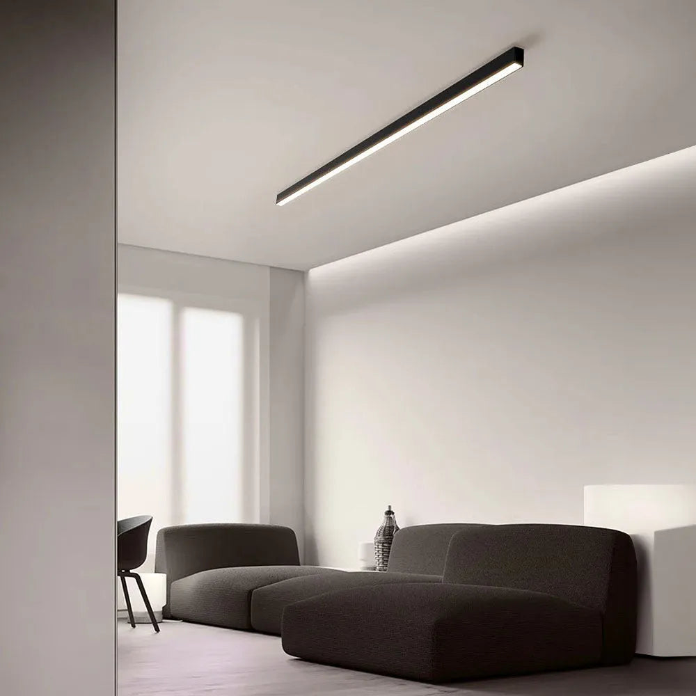 Linear LED Ceiling Light Minimal Modern Design | Ulvico