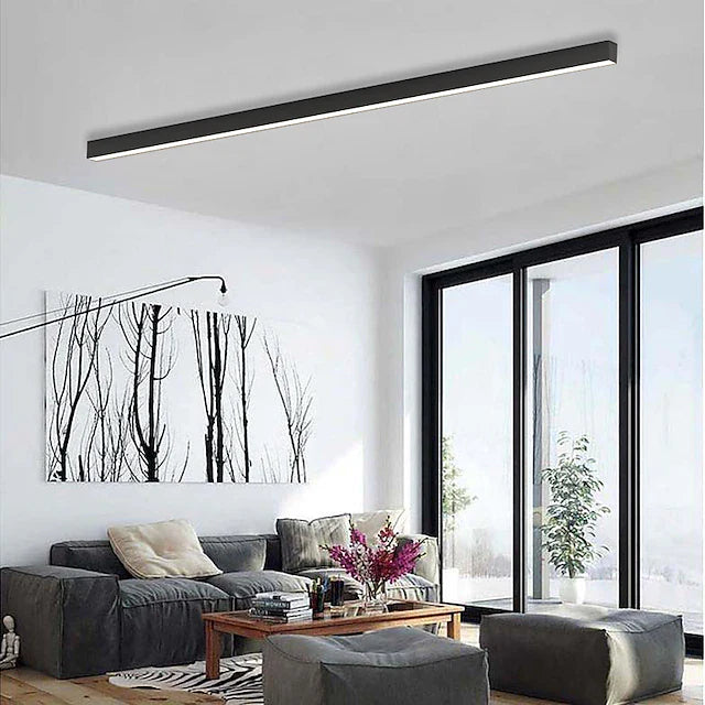 Linear LED Ceiling Light Minimal Modern Design | Ulvico