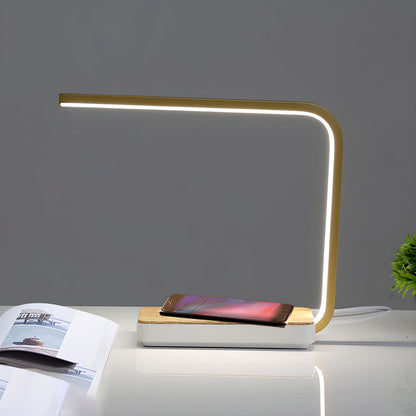 Linear Touch Dimming Table Lamp With Modern LED Light | Quenvara