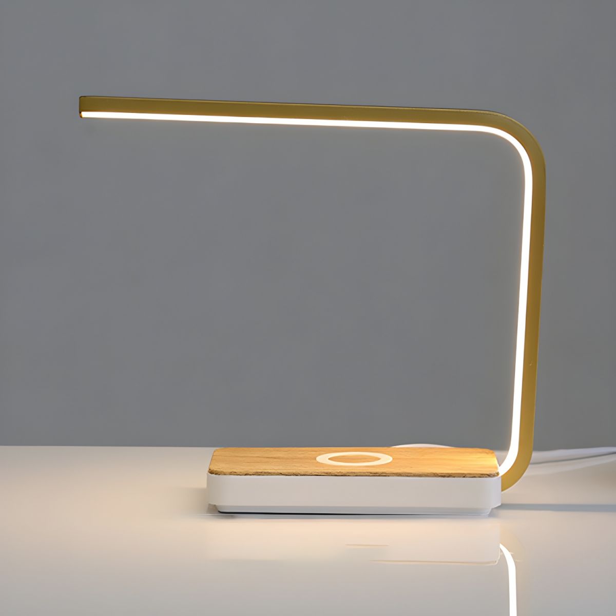 Linear Touch Dimming Table Lamp With Modern LED Light | Quenvara