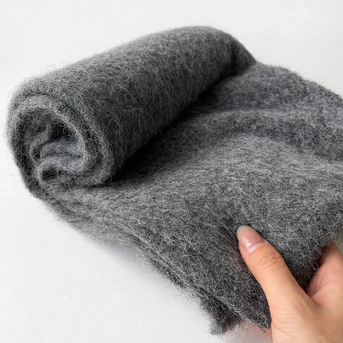Long Winter Scarf With Tassels