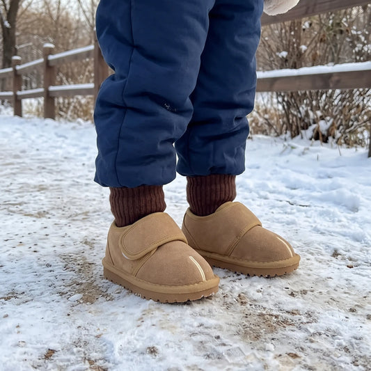 Low Ankle Hook Loop Winter Boots