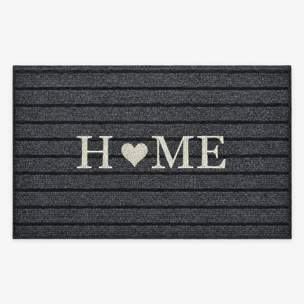 Low Profile Striped Entryway Floor Mat