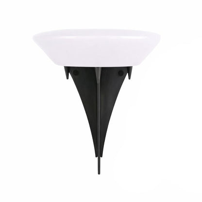 Low Profile Warm White Solar LED Garden Path Light | Solenya