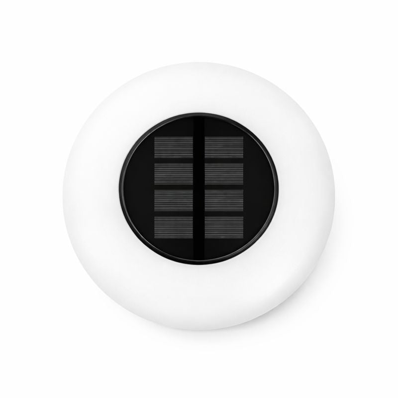 Low Profile Warm White Solar LED Garden Path Light | Solenya