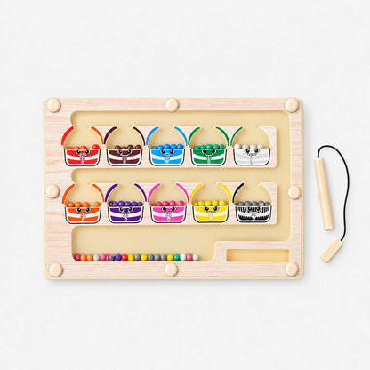 Magnetic Colour Sorting Maze Board