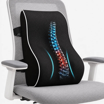 Memory Foam Back Support Lumbar Pillow