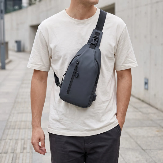 Men Crossbody Sling Chest Bag