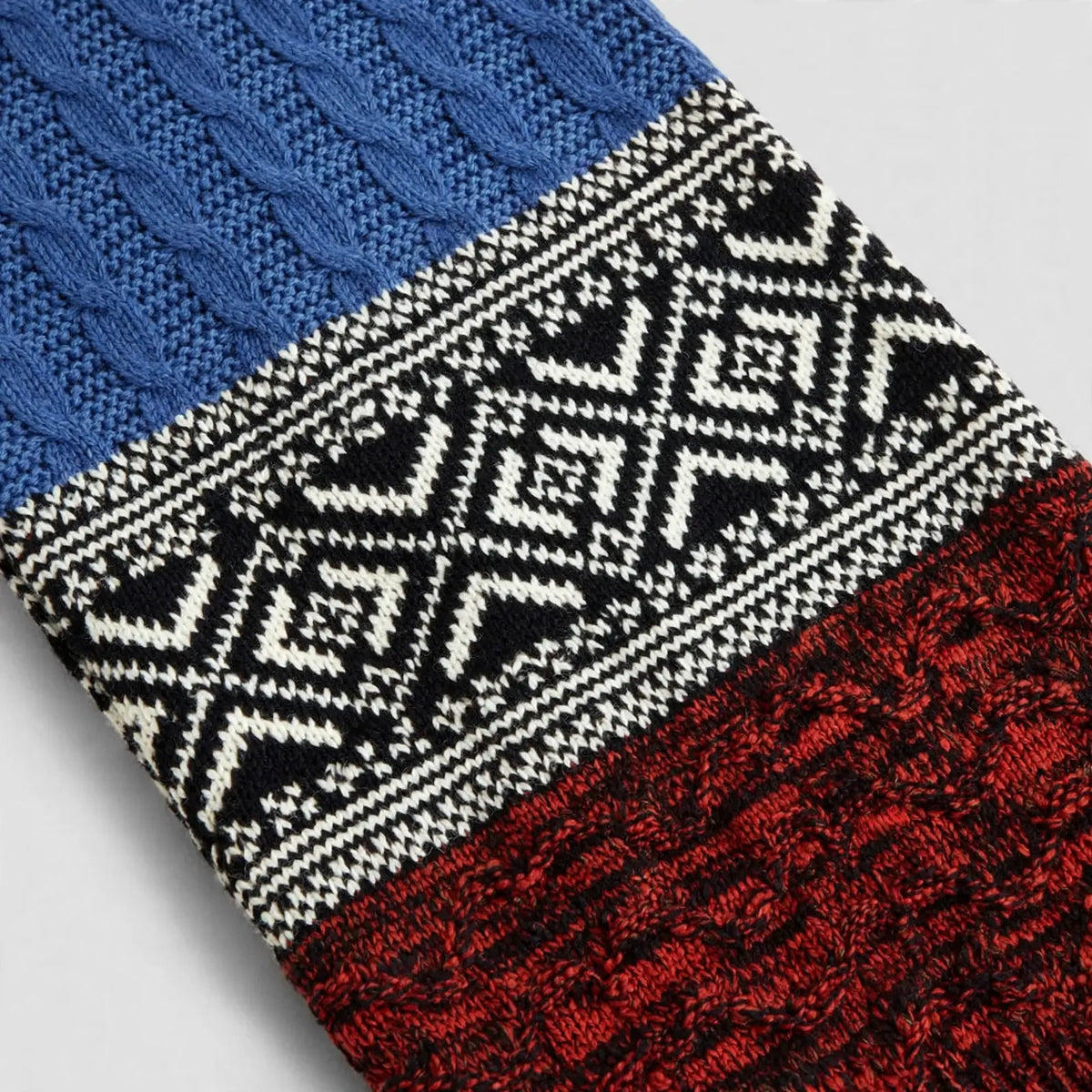 Men's Chunky Knit Winter Scarf