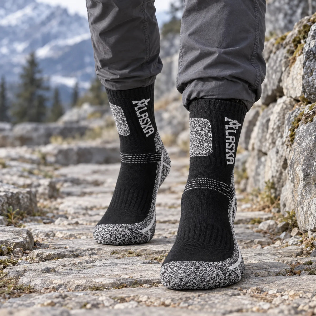 Men's Mid-Calf Winter Outdoor Socks