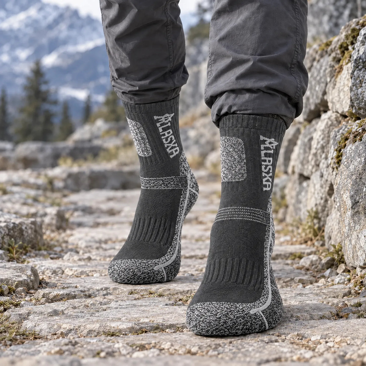Men's Mid-Calf Winter Outdoor Socks
