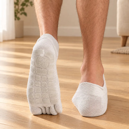 Men's Non-Slip Fitness Toe Socks