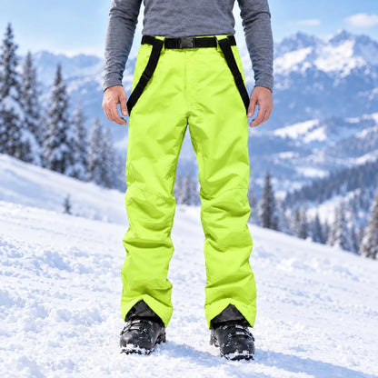Men's Ski Pants With Suspenders