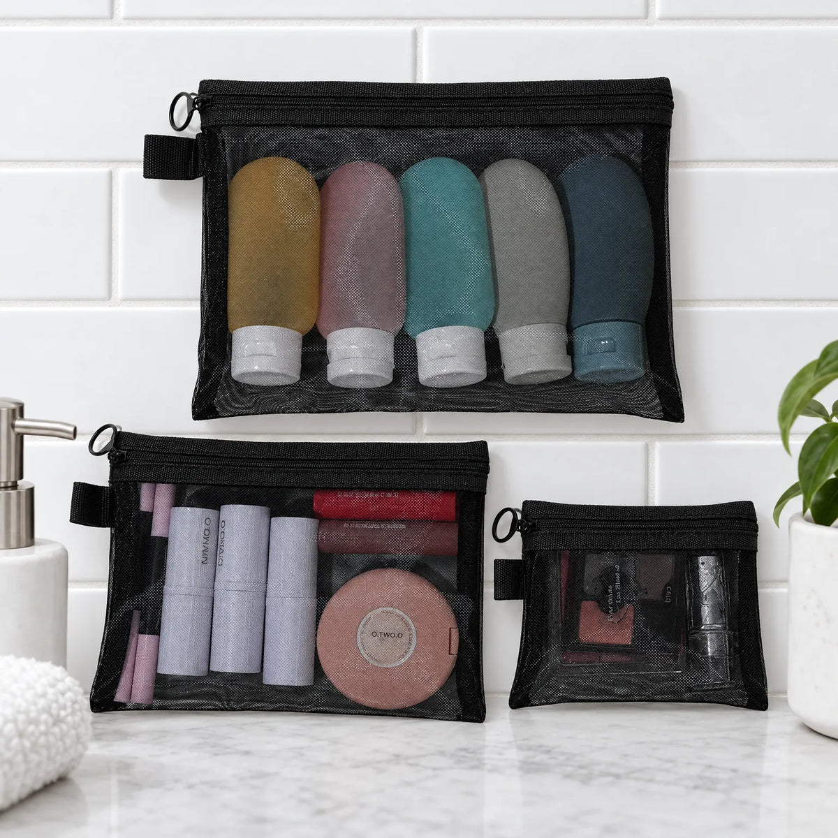 Mesh Cosmetic Bag Organizer