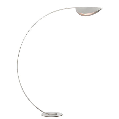 Metal Arched Floor Lamp with Minimalist Design | Lumaryn