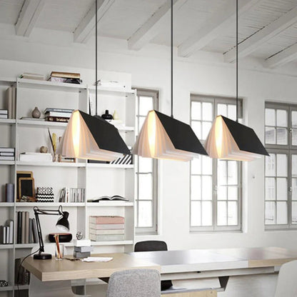 Metal Book Shade Pendant Light Kids Interior Design | Mirevon