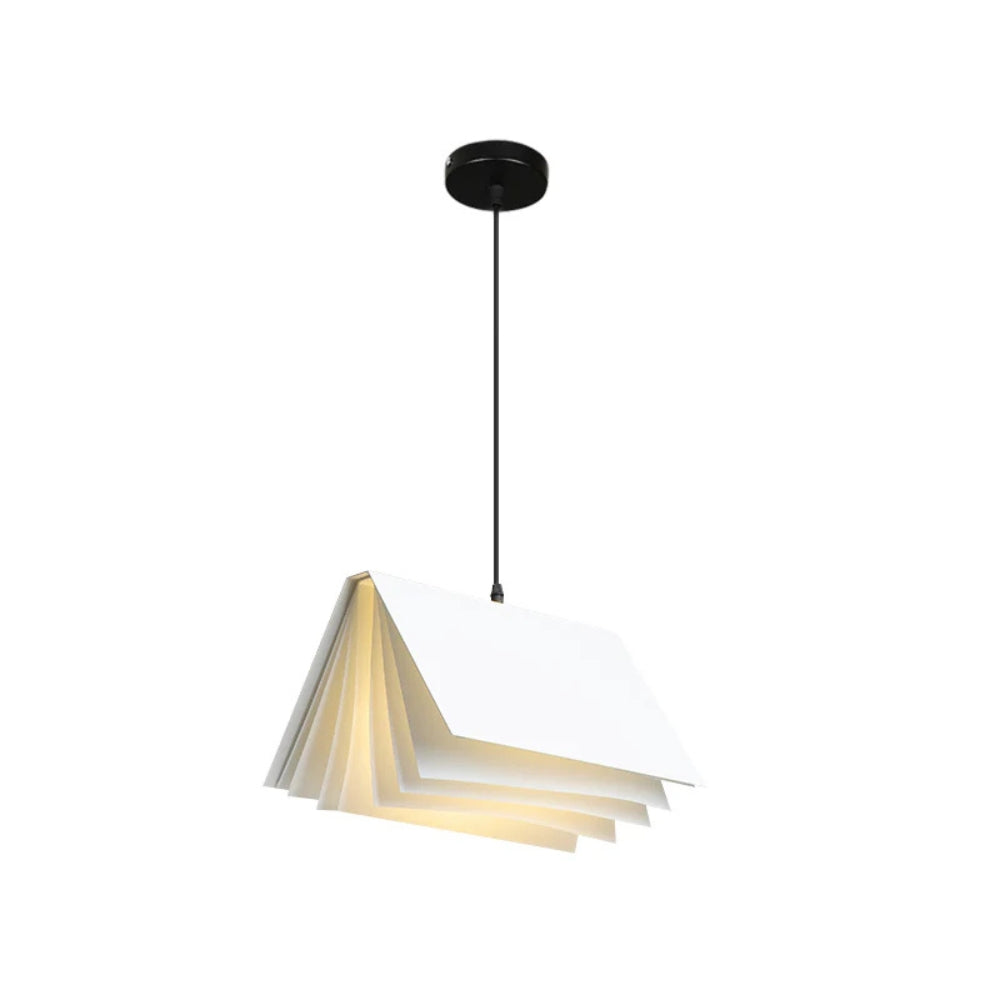 Metal Book Shade Pendant Light Kids Interior Design | Mirevon