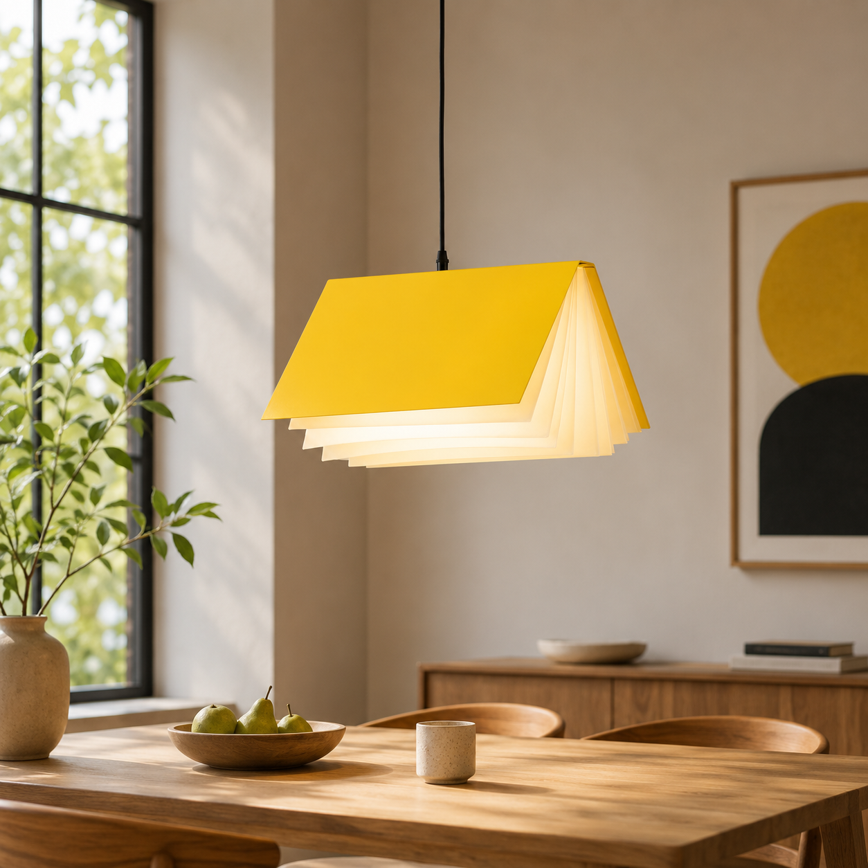 Metal Book Shade Pendant Light Kids Interior Design | Mirevon