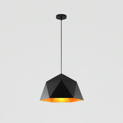 Metal Diamond Pendant Light for Modern Interior Spaces | Kintora