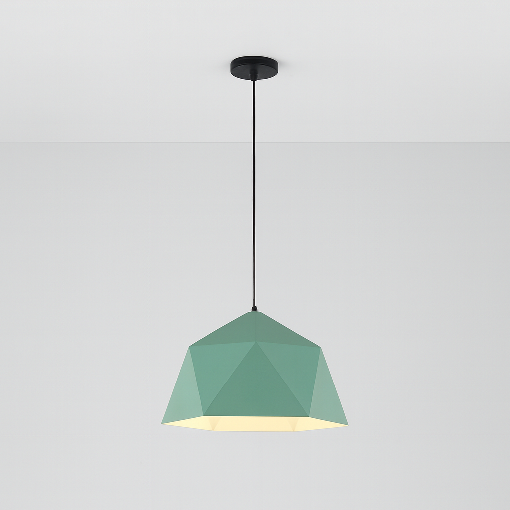 Metal Diamond Pendant Light for Modern Interior Spaces | Kintora